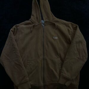L.L. Bean Brown Hoodie Jacket